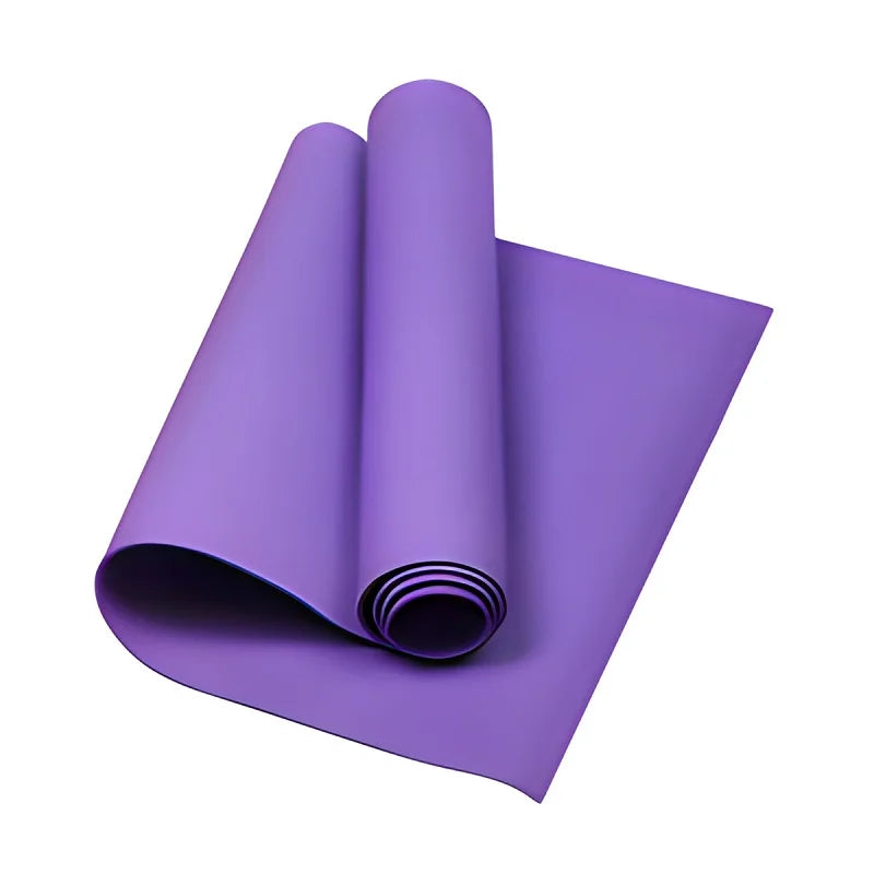 Esterilla de Yoga Antideslizante 4 mm – Fitness, Pilates y Estiramientos en casa