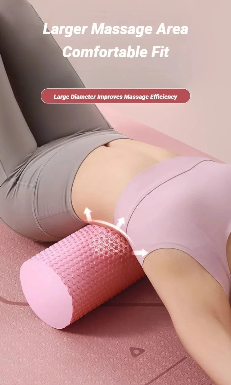 Rodillo de Yoga y Pilates Hexagonal – Foam Roller EVA