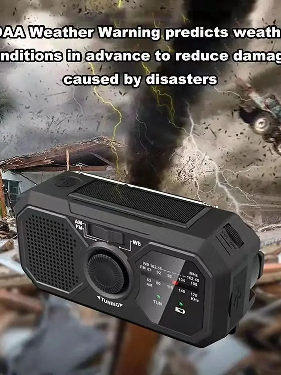 Portable Solar Radio, Emergency Kits , Dynamo AM/FM Radio,Phone Charger