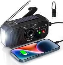Portable Solar Radio, Emergency Kits , Dynamo AM/FM Radio,Phone Charger