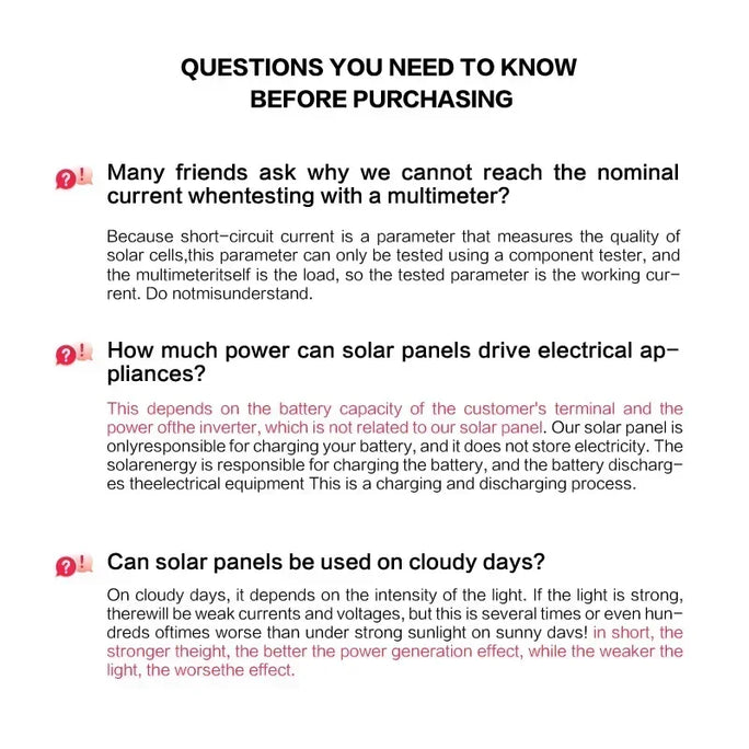 solar panel kit emergenci  1000W 500W 12V photovoltaic