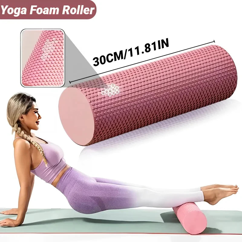 Rodillo de Yoga y Pilates Hexagonal – Foam Roller EVA