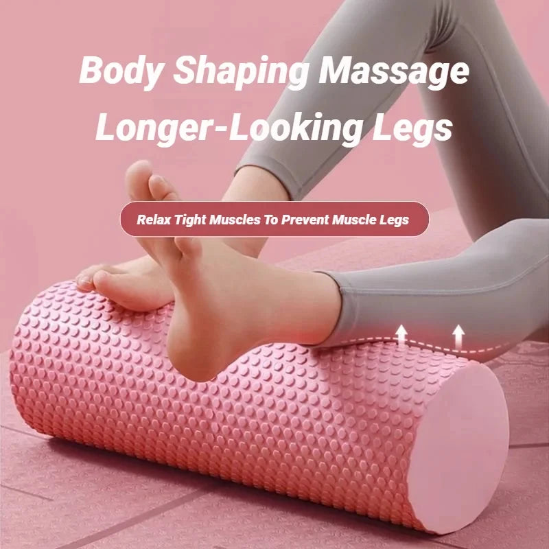 Rodillo de Yoga y Pilates Hexagonal – Foam Roller EVA