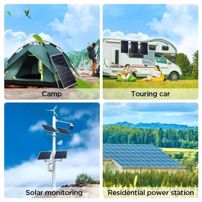 solar panel kit emergenci  1000W 500W 12V photovoltaic