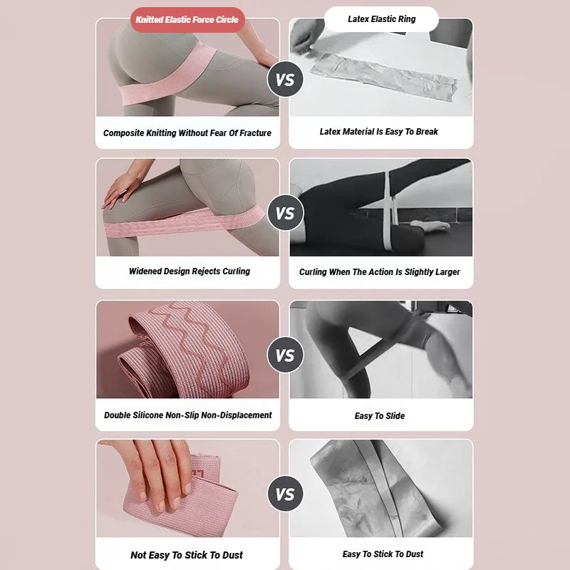 Bandas de Resistencia Sculpt & Tone – Define tus Glúteos y Piernas